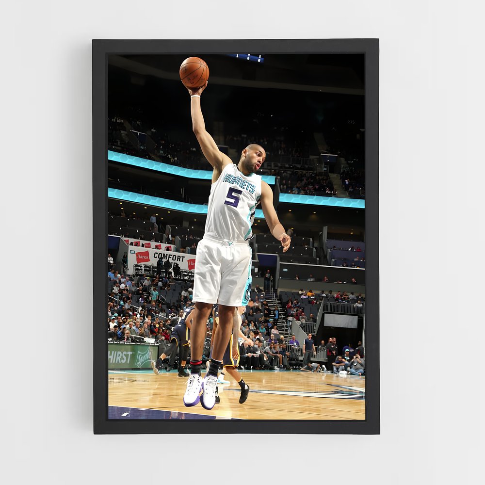 Poster Le Dunk de Batum – affiche Basketball (vue 2)